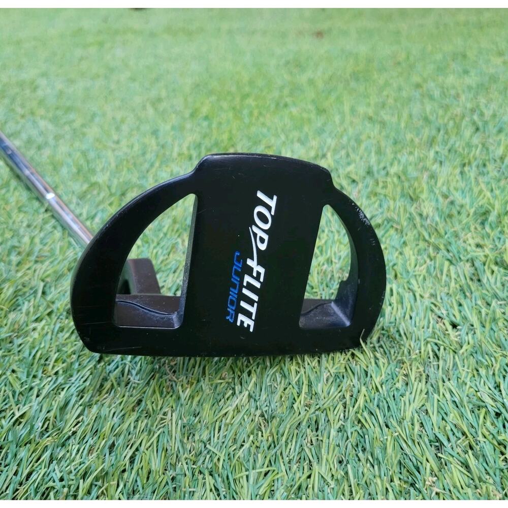 Top Flite Mallet Putter Junior Kids Youth Golf Blue Black Golf Club RH 31"
